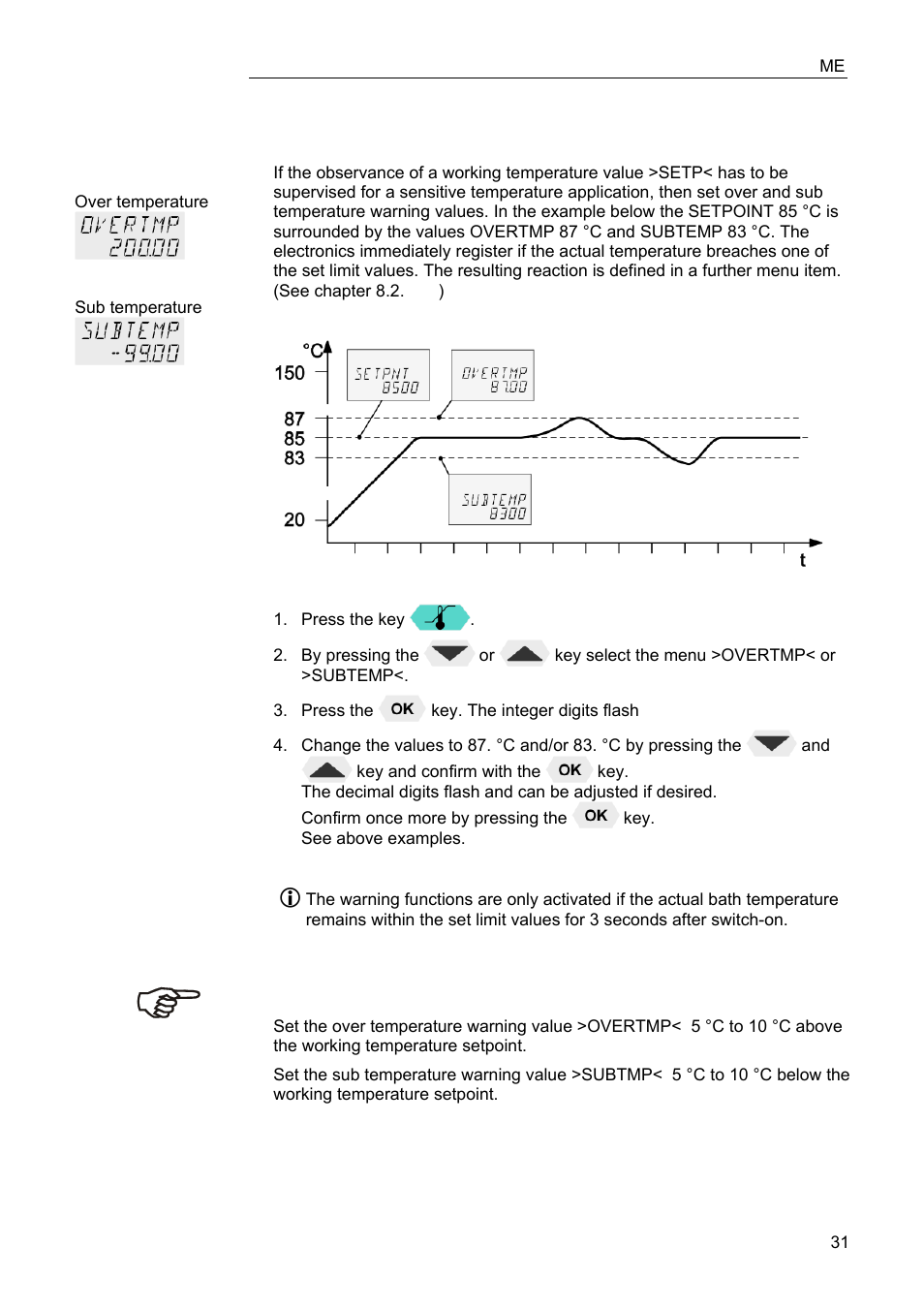 JULABO FPW50-ME Refrigerated and Heating Circulators User Manual | Page 31 / 66