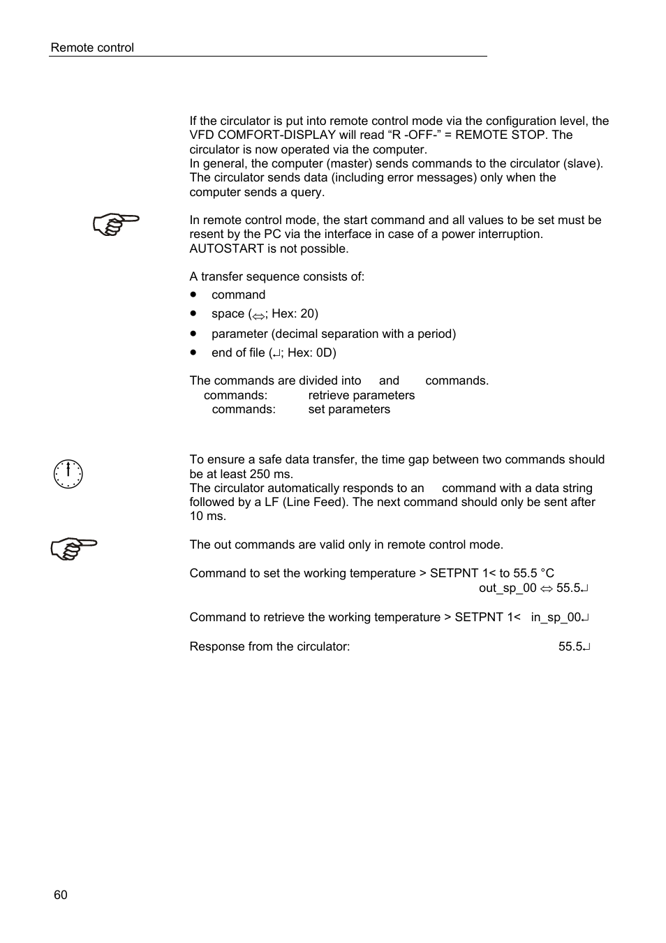 JULABO FPW50-ME Refrigerated and Heating Circulators User Manual | Page 60 / 66