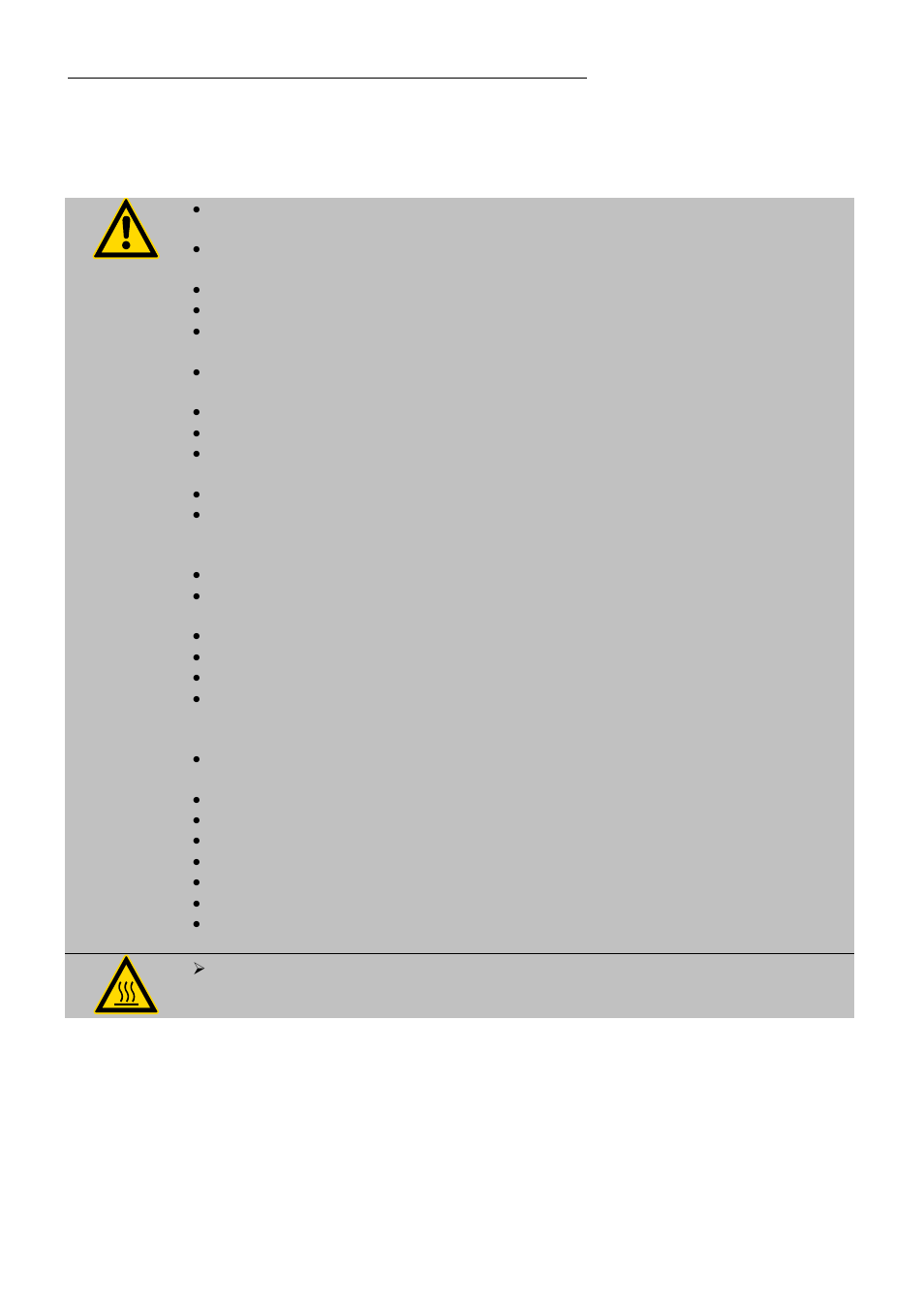 Safety recommendations | JULABO FPW50-HE Refrigerated and Heating Circulators User Manual | Page 20 / 86