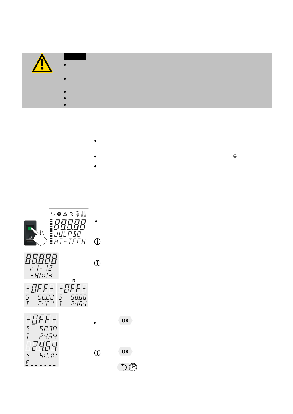 Operating procedures, Power connection, Switching on / start - stop | Switching on the circulator | JULABO FPW50-HE Refrigerated and Heating Circulators User Manual | Page 31 / 86