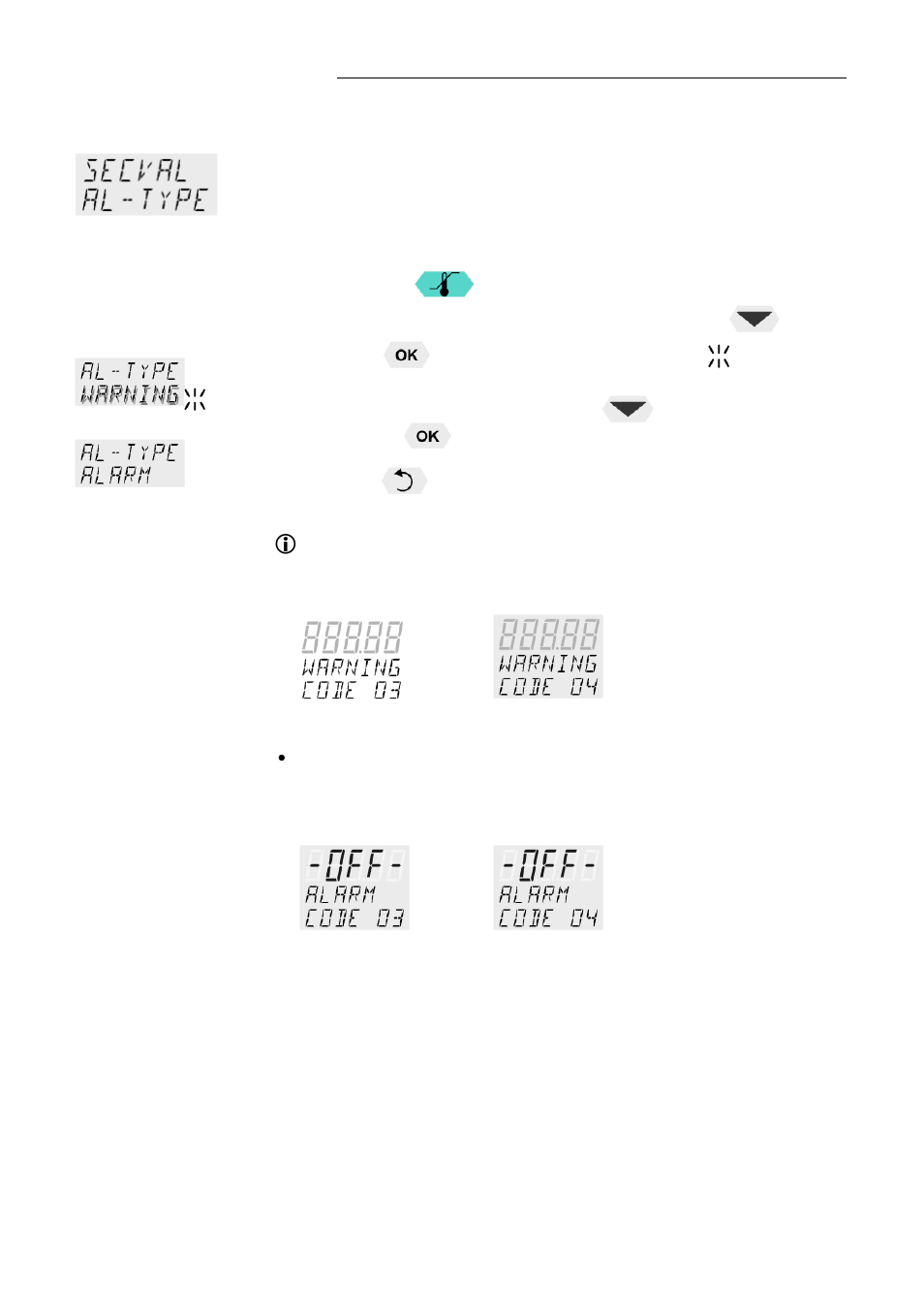 Switch-over from warning to shutdown function | JULABO FPW50-HE Refrigerated and Heating Circulators User Manual | Page 37 / 86
