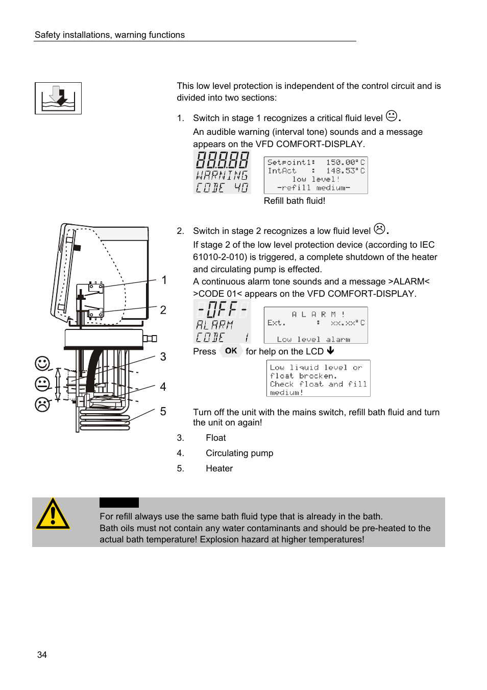 JULABO FPW50-HL Refrigerated Circulators User Manual | Page 34 / 94