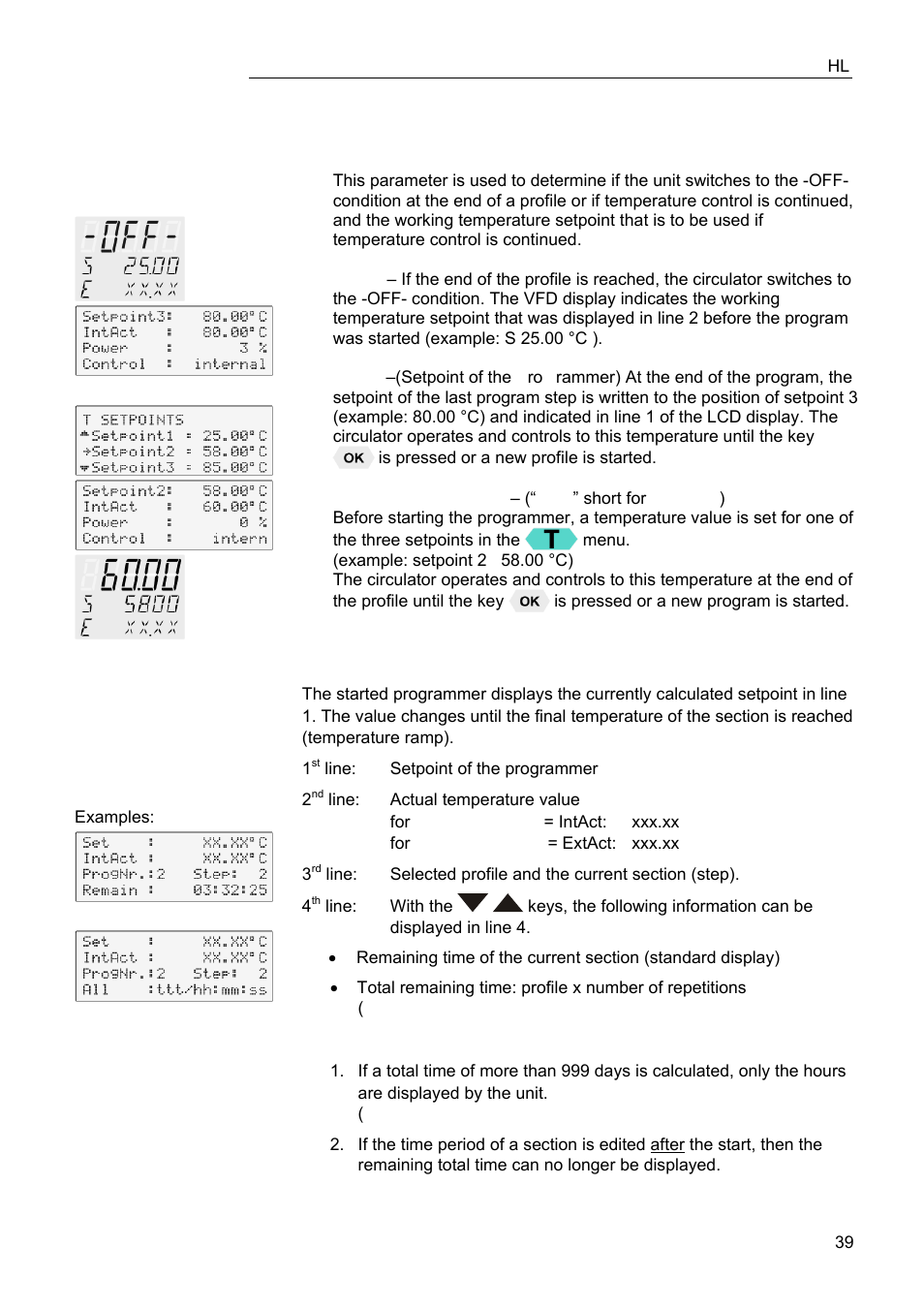 JULABO FPW50-HL Refrigerated Circulators User Manual | Page 39 / 94