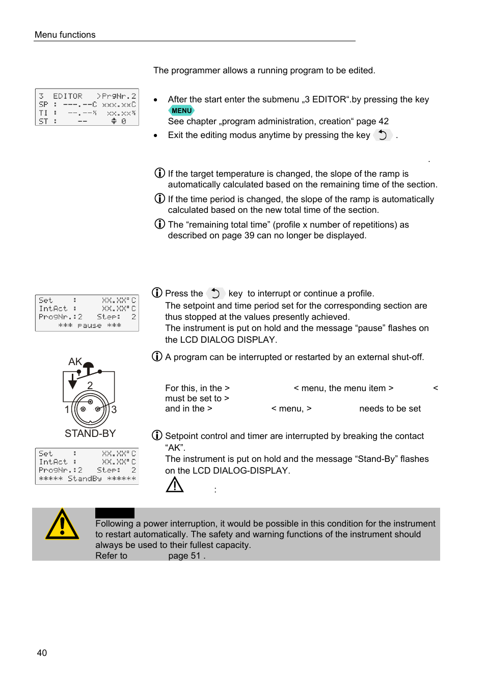 JULABO FPW50-HL Refrigerated Circulators User Manual | Page 40 / 94