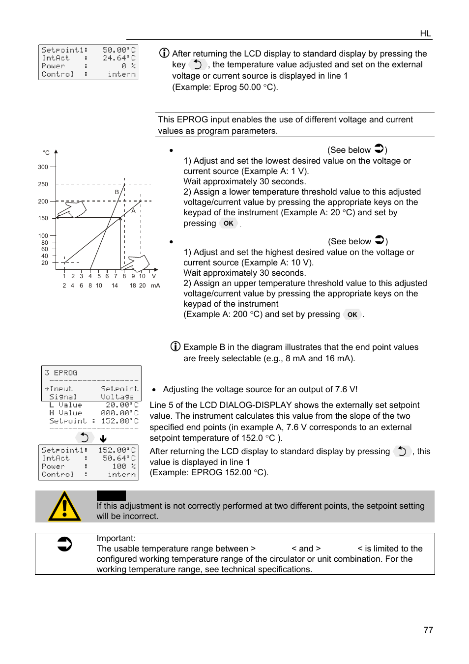 JULABO FPW50-HL Refrigerated Circulators User Manual | Page 77 / 94
