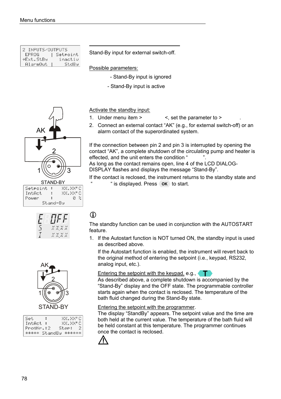 12 3 ak | JULABO FPW50-HL Refrigerated Circulators User Manual | Page 78 / 94