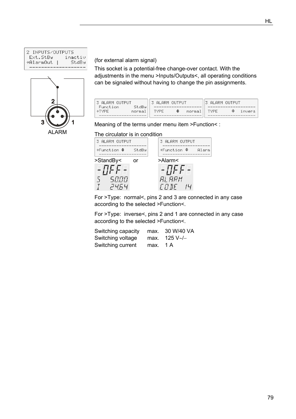 JULABO FPW50-HL Refrigerated Circulators User Manual | Page 79 / 94