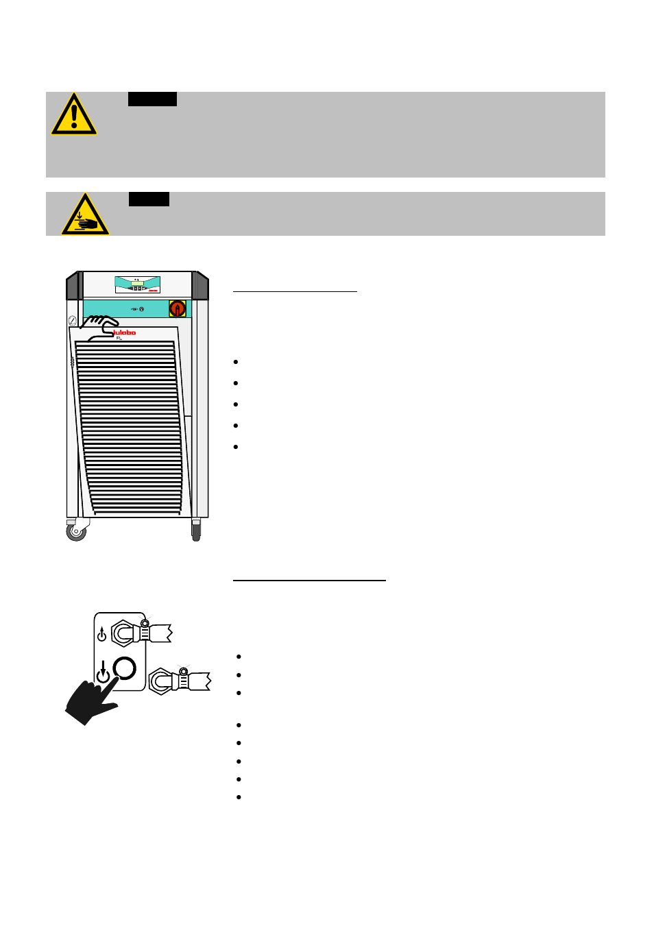 Cleaning / repairing the unit | JULABO FLW11006 Recirculating Coolers User Manual | Page 30 / 34