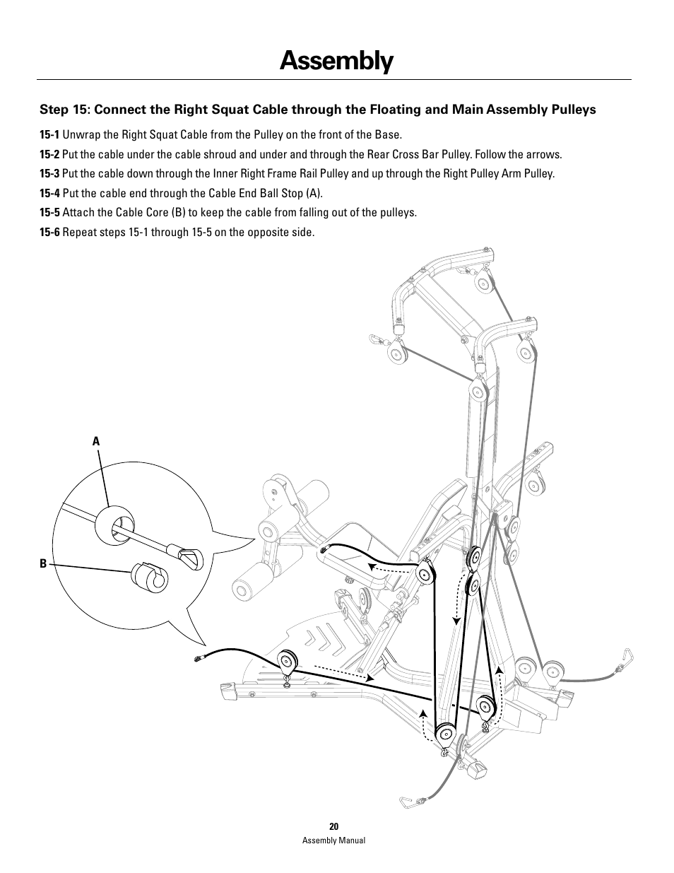 Assembly | Bowflex PR3000 User Manual | Page 20 / 24