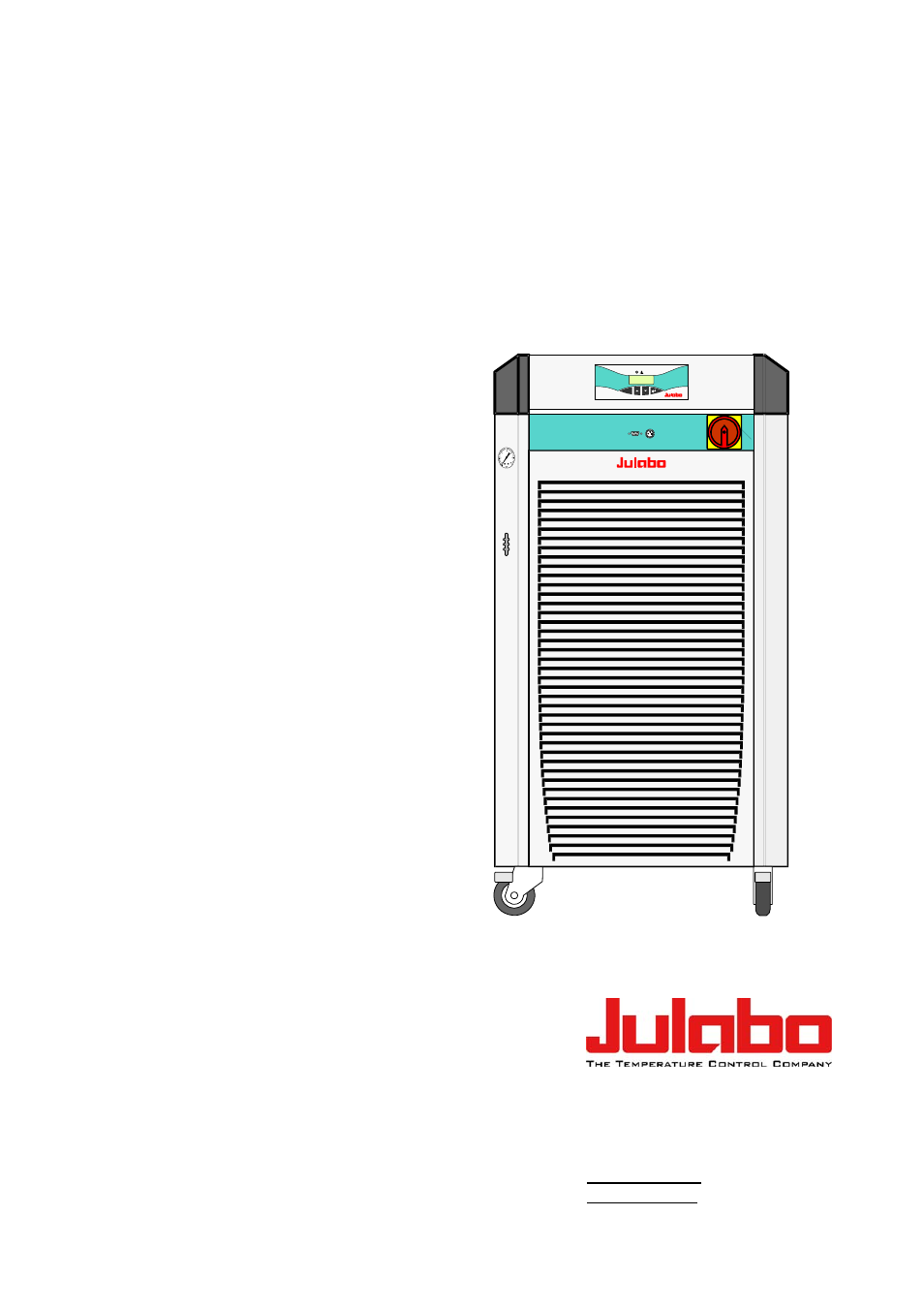 JULABO FLW4006 Recirculating Coolers User Manual | 36 pages