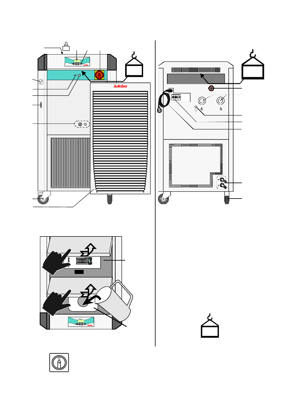 Operating controls and functional elements | JULABO FLW4006 Recirculating Coolers User Manual | Page 20 / 36
