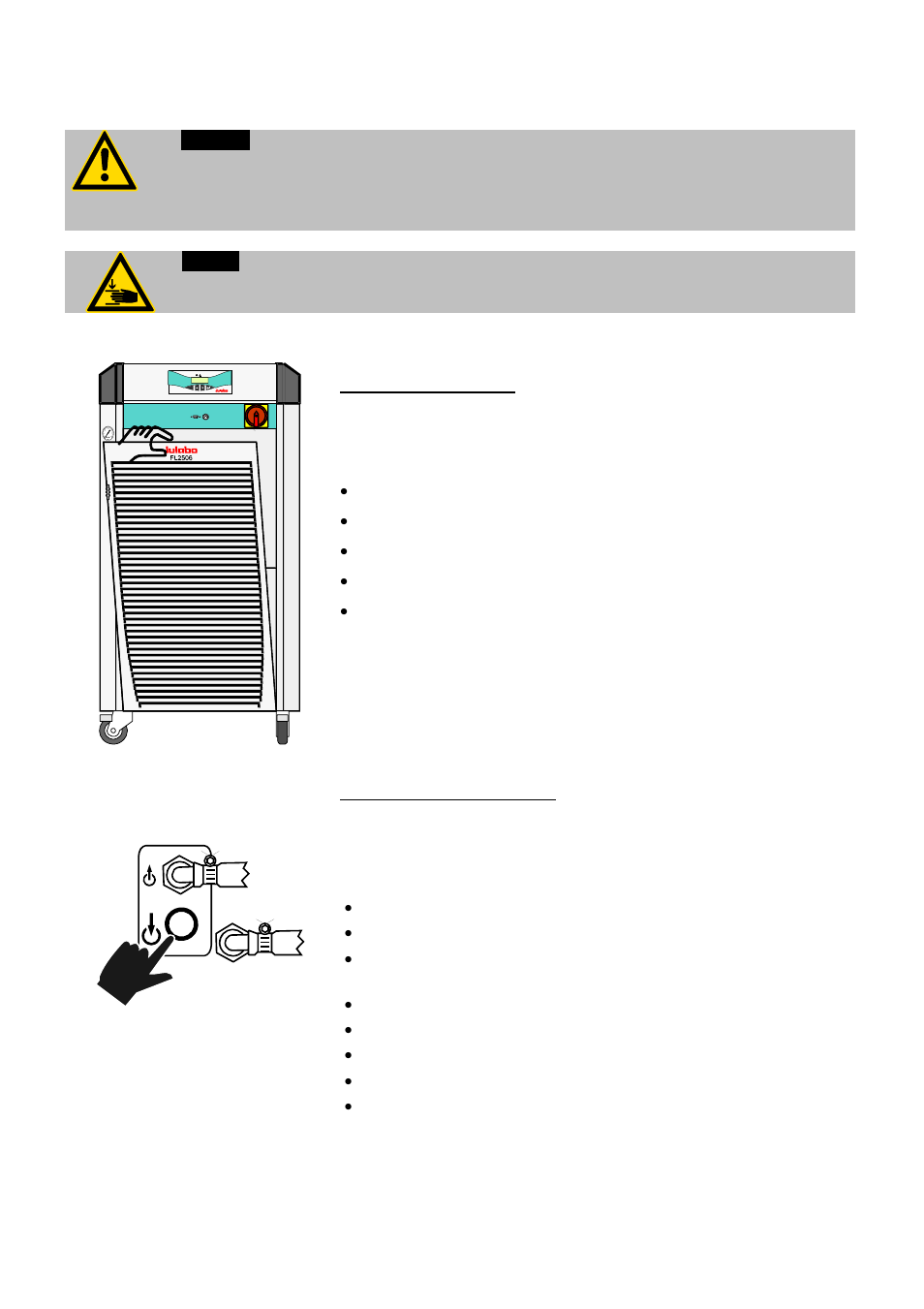 Cleaning / repairing the unit | JULABO FLW4006 Recirculating Coolers User Manual | Page 32 / 36
