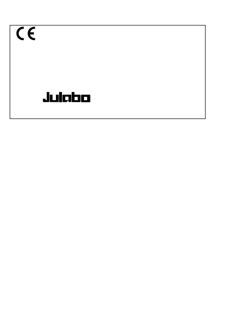 JULABO FL601 Recirculating Coolers User Manual | Page 3 / 48