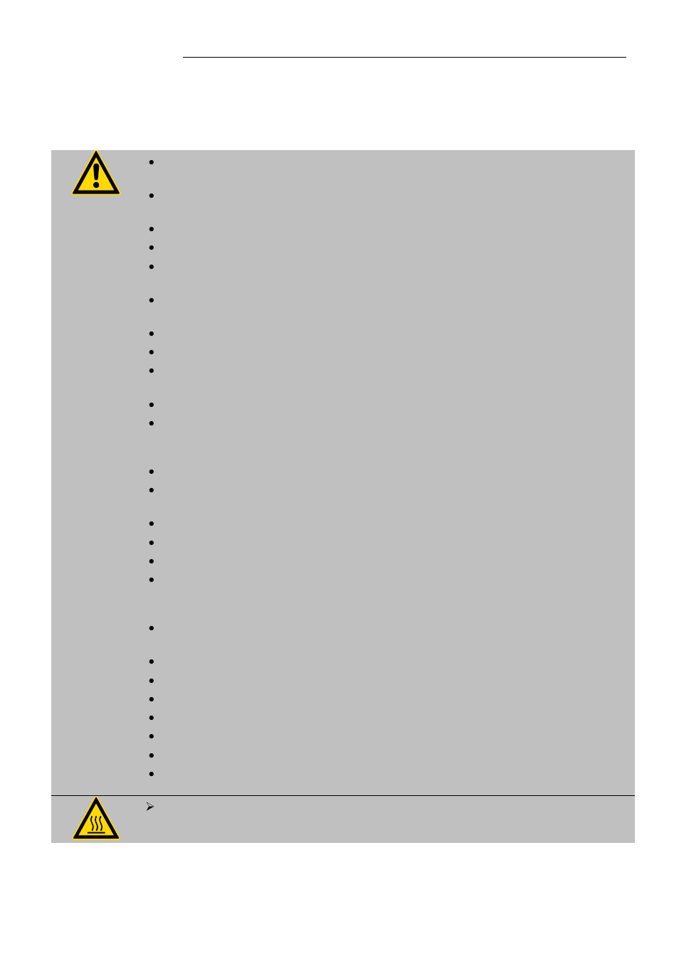 Safety recommendations | JULABO FK31-SL Calibration Baths User Manual | Page 13 / 88