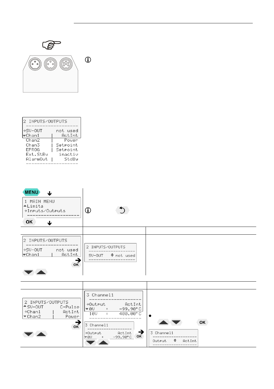 Analog inputs/outputs | JULABO FK31-SL Calibration Baths User Manual | Page 65 / 88