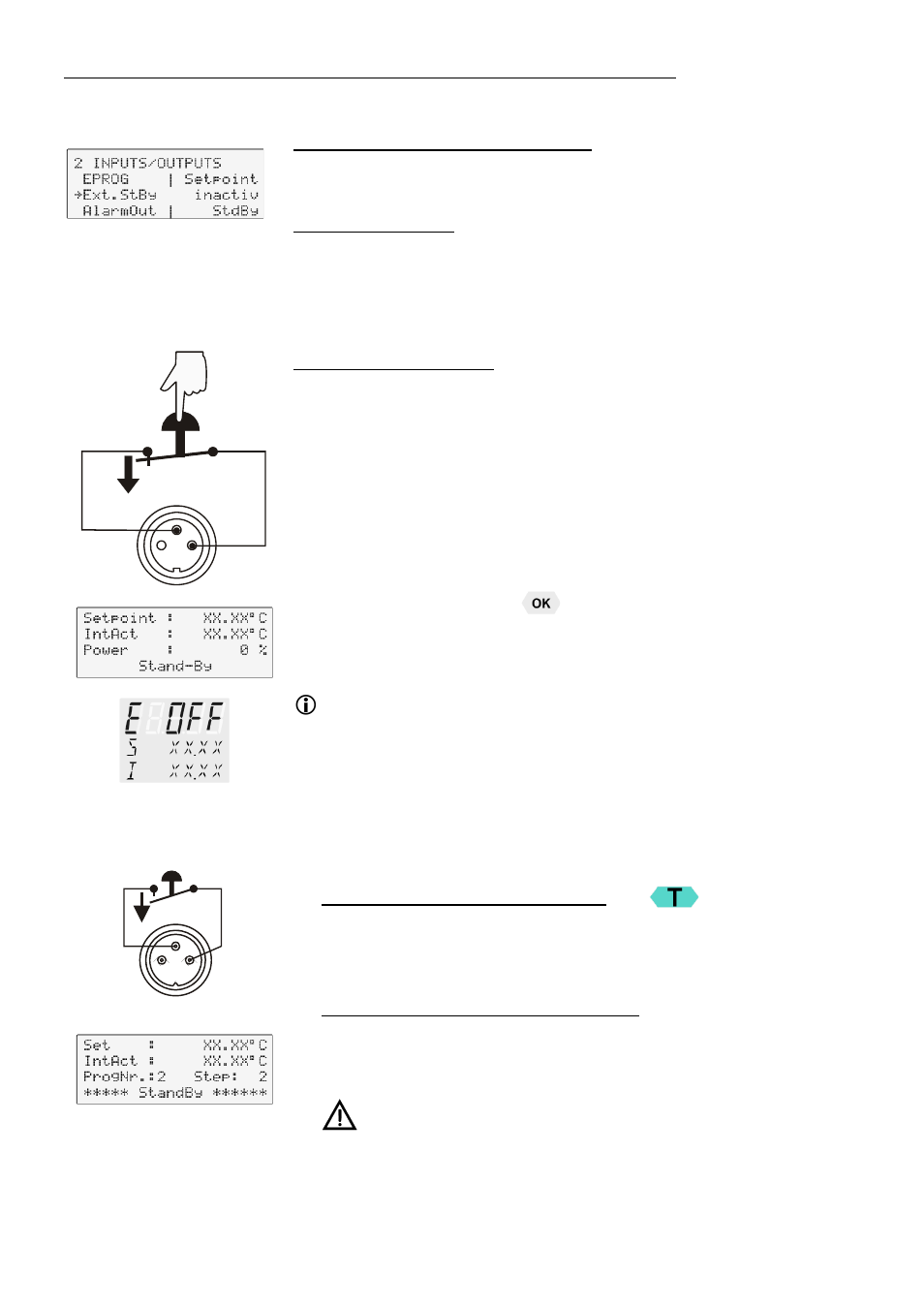 12 3 ak | JULABO FK31-SL Calibration Baths User Manual | Page 72 / 88