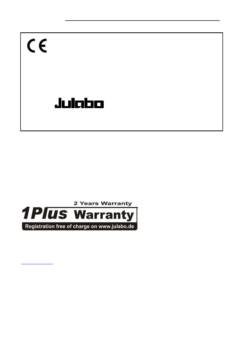 JULABO FCW1600_1600S Recirculating coolers User Manual | Page 7 / 37