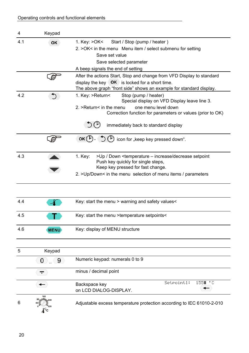 JULABO FW95-SL Ultra-Low Refrigerated Circulator User Manual | Page 20 / 93