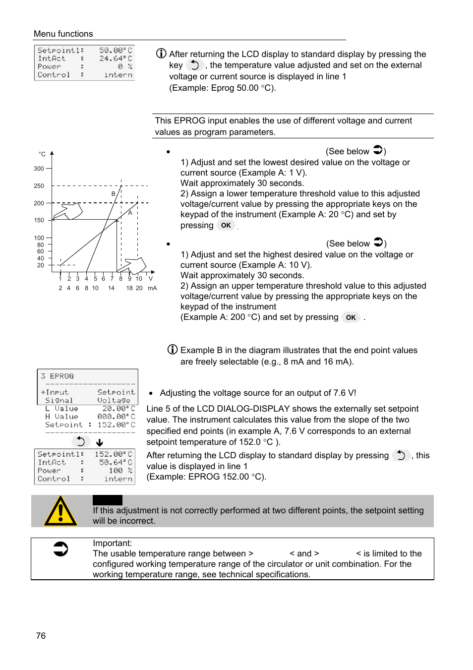 JULABO FW95-SL Ultra-Low Refrigerated Circulator User Manual | Page 76 / 93