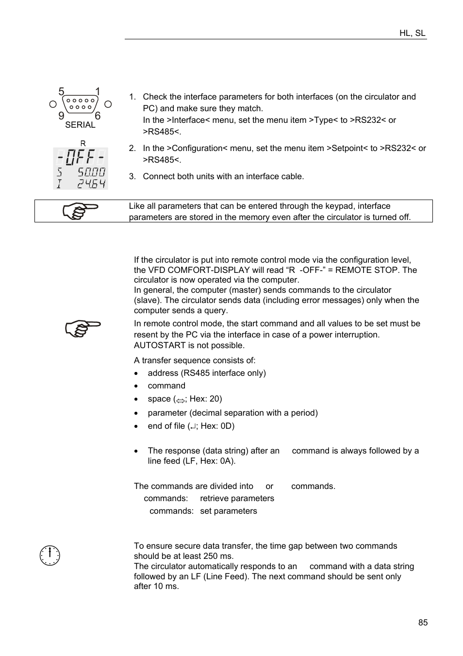 JULABO FW95-SL Ultra-Low Refrigerated Circulator User Manual | Page 85 / 93