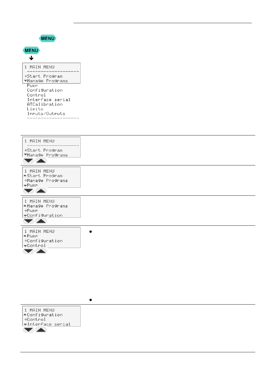 Menu functions | JULABO FP51-SL Ultra-Low Refrigerated Circulators User Manual | Page 31 / 90