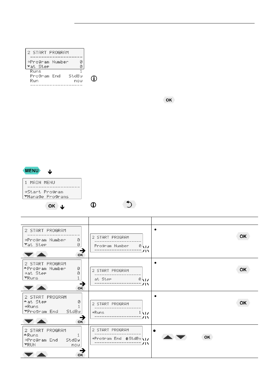 Start of a program | JULABO FP51-SL Ultra-Low Refrigerated Circulators User Manual | Page 33 / 90