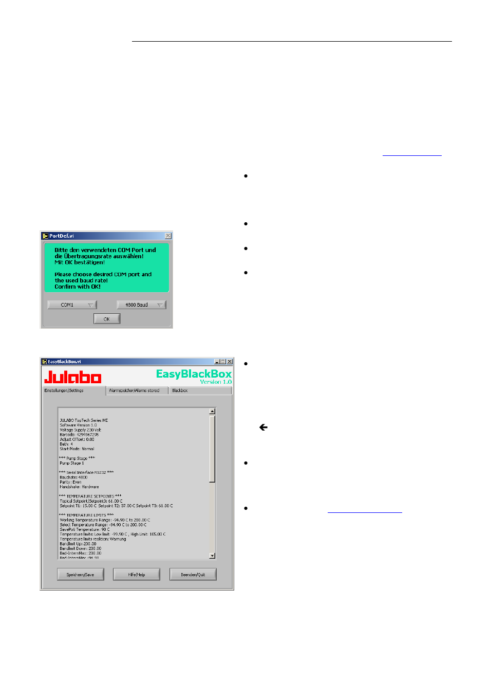 Julabo service – online remote diagnosis | JULABO FP51-SL Ultra-Low Refrigerated Circulators User Manual | Page 89 / 90