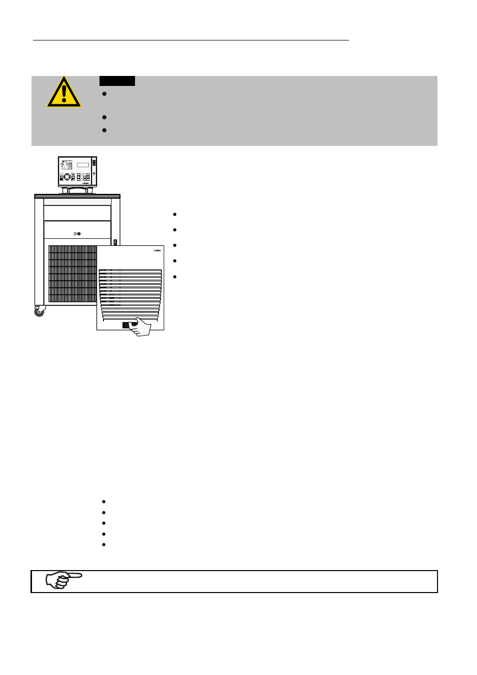 Cleaning / repairing the unit, Cleaning / repairing the unit 90, Caution | Prevent humidity from entering into the circulator | JULABO FP51-SL Ultra-Low Refrigerated Circulators User Manual | Page 90 / 90