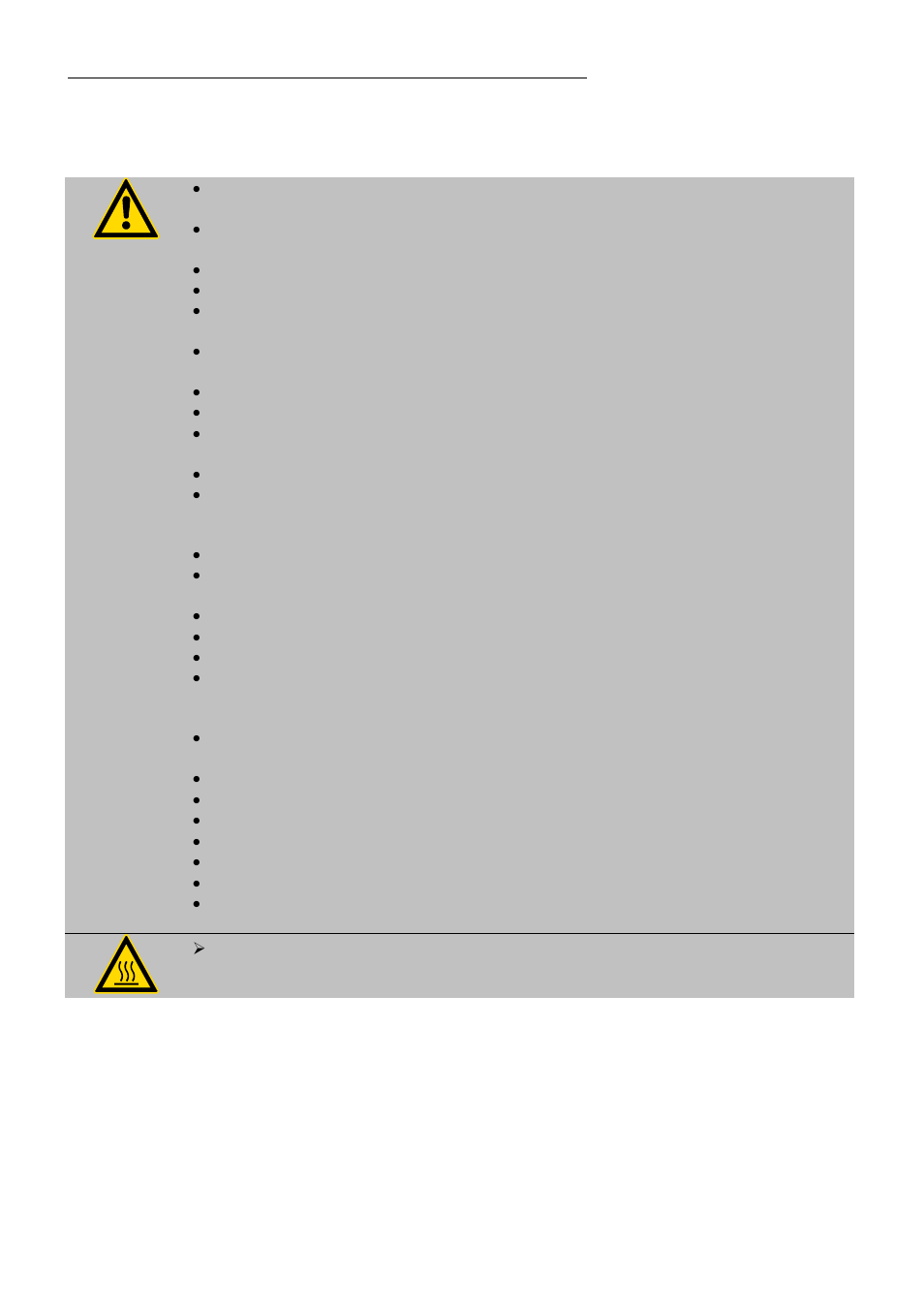 Safety recommendations | JULABO FP45-HE Refrigerated and Heating Circulators User Manual | Page 14 / 79