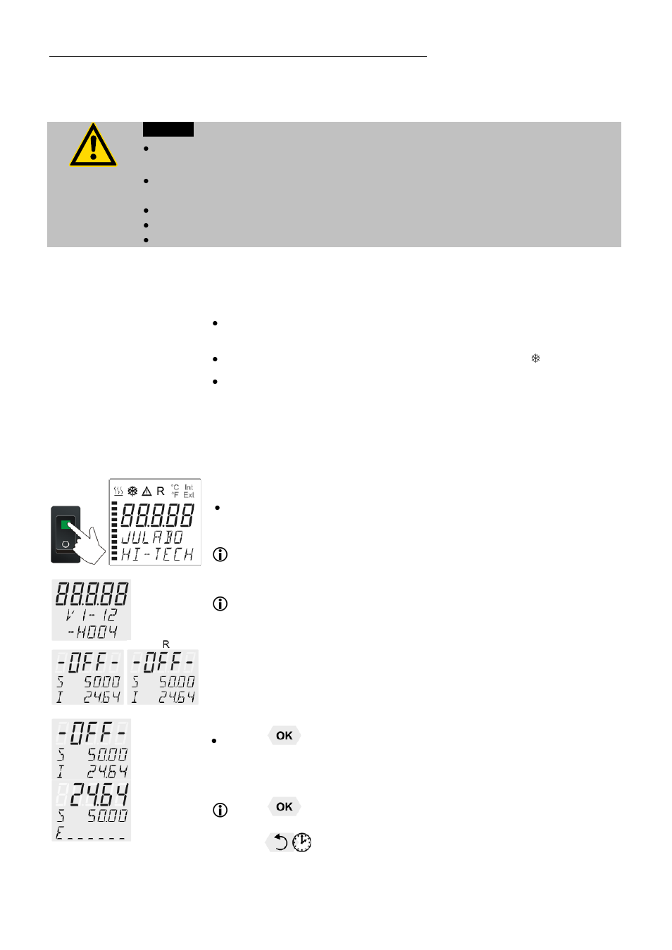 Operating procedures, Power connection, Switching on / start - stop | Switching on the circulator | JULABO FP45-HE Refrigerated and Heating Circulators User Manual | Page 24 / 79