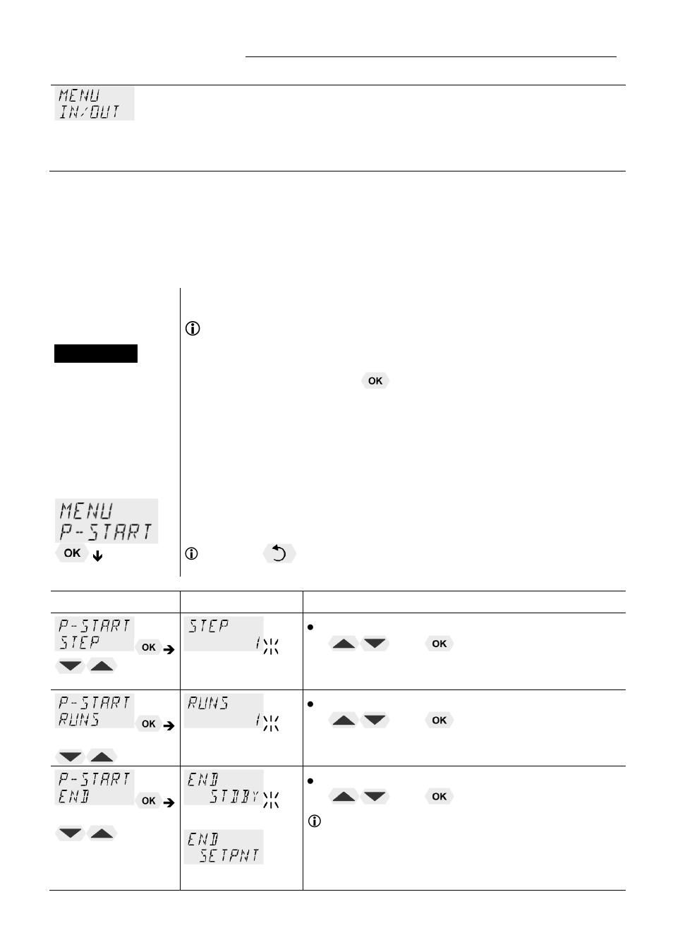 Menu program – start, E 33, Start-menu | JULABO FP45-HE Refrigerated and Heating Circulators User Manual | Page 33 / 79