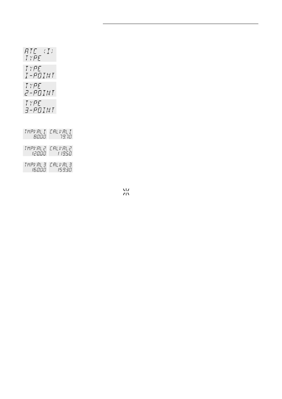 Calibration type: 1 -/ 2 -/ 3 point | JULABO FP45-HE Refrigerated and Heating Circulators User Manual | Page 53 / 79