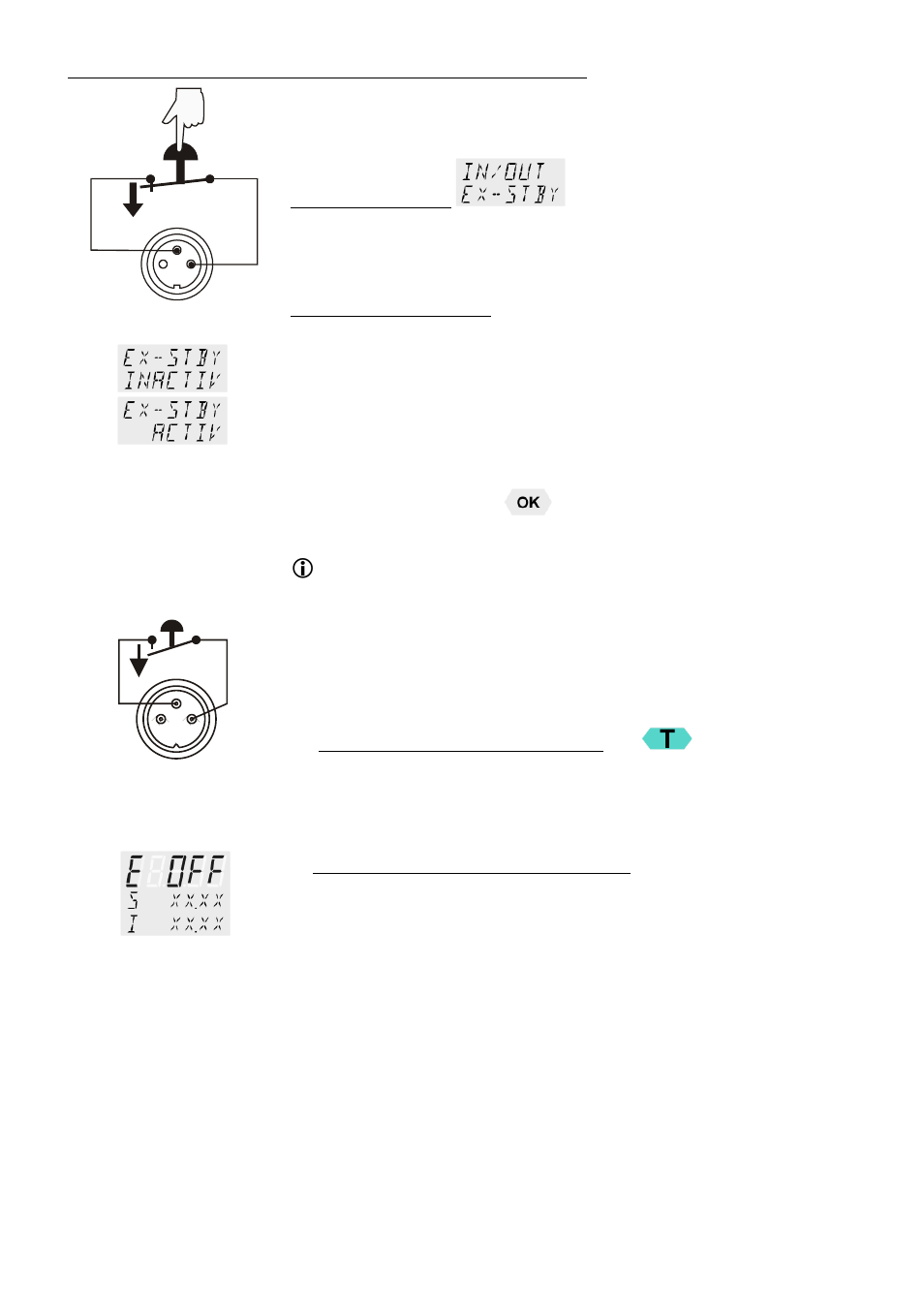 Ak 1 2 3 stand-by | JULABO FP45-HE Refrigerated and Heating Circulators User Manual | Page 66 / 79