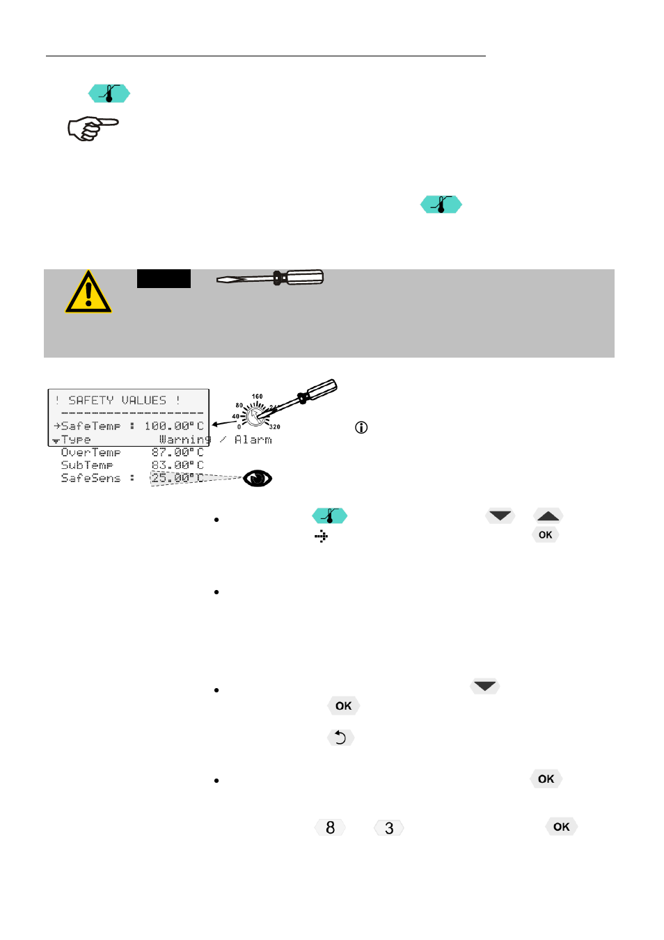 Safety installations, warning functions | JULABO SL-26 Heating Circulators User Manual | Page 26 / 89