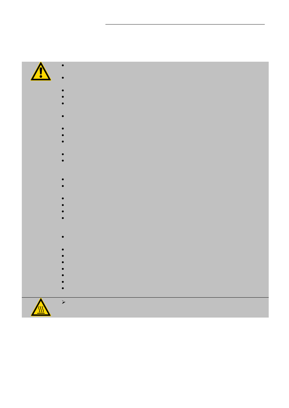 Safety recommendations | JULABO SE-Z Heating Circulators User Manual | Page 13 / 78