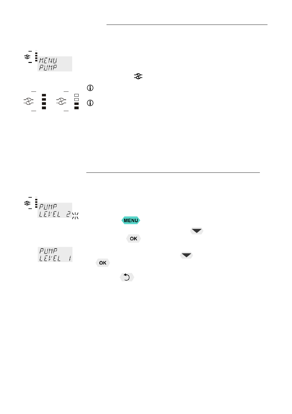 Menu pump - setting of pump pressure, E 37 | JULABO SE-Z Heating Circulators User Manual | Page 37 / 78