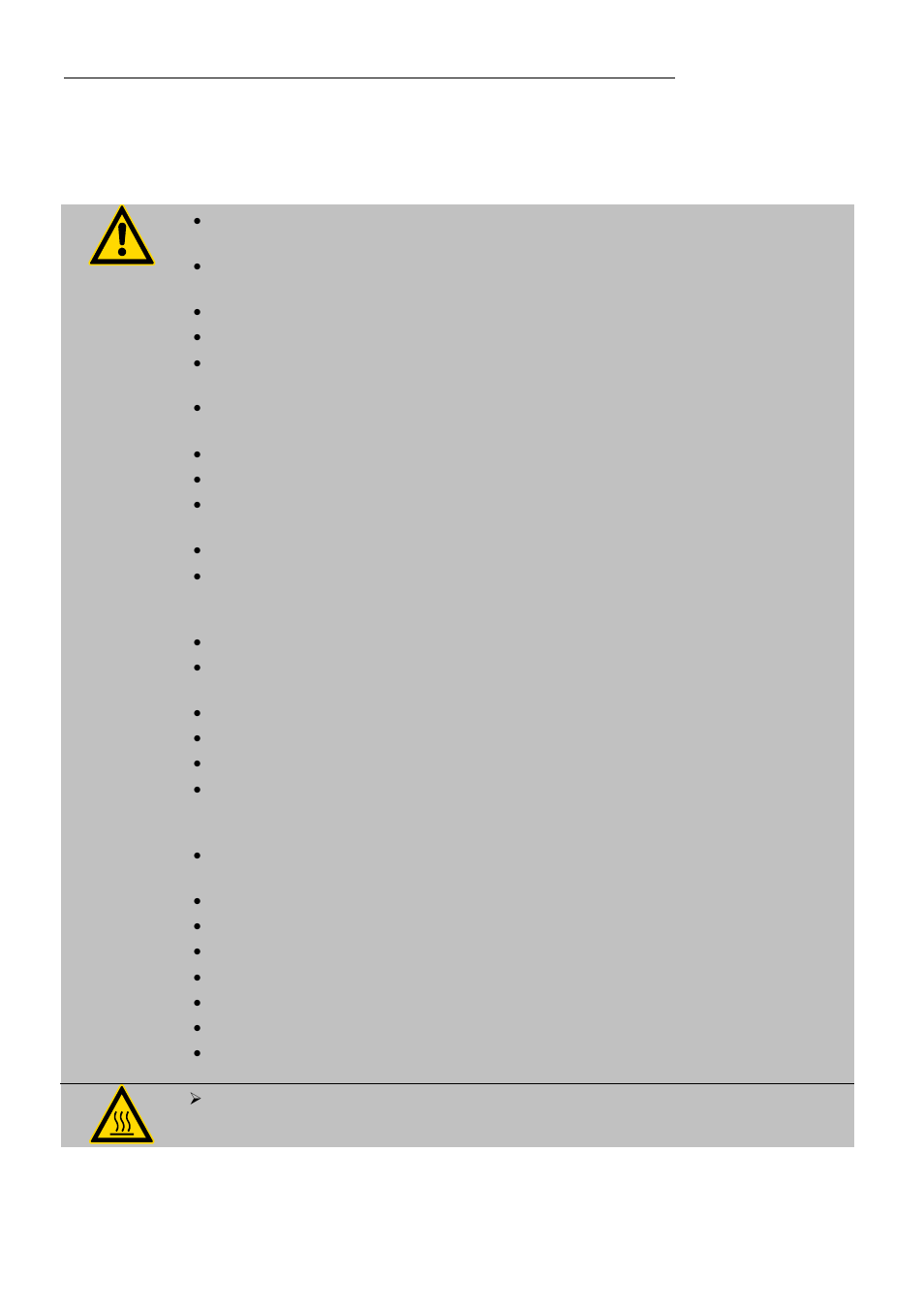 Safety recommendations | JULABO FW95-SL Ultra-Low Refrigerated Circulators User Manual | Page 16 / 93