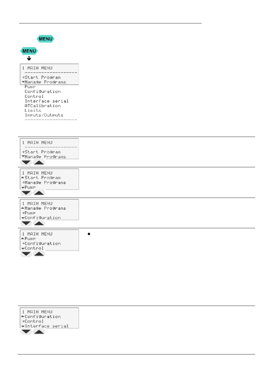 Menu functions | JULABO FW95-SL Ultra-Low Refrigerated Circulators User Manual | Page 34 / 93