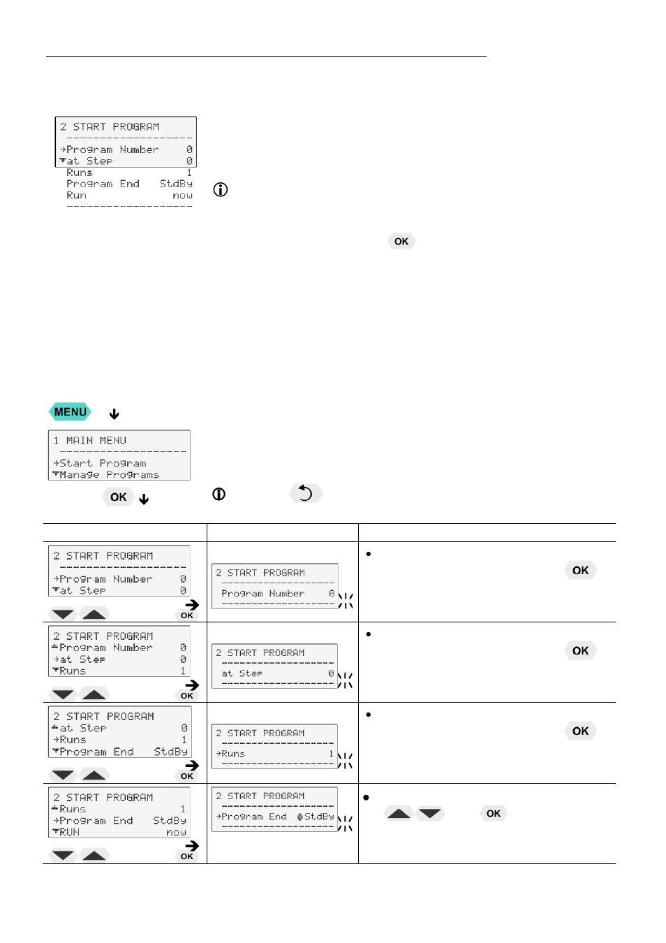 Start of a program, E 36 | JULABO FW95-SL Ultra-Low Refrigerated Circulators User Manual | Page 36 / 93