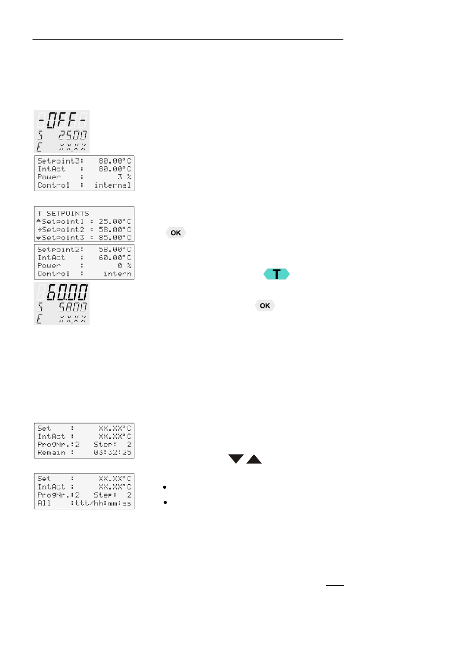 Status at the end of a program, Indication after successful start | JULABO FW95-SL Ultra-Low Refrigerated Circulators User Manual | Page 38 / 93