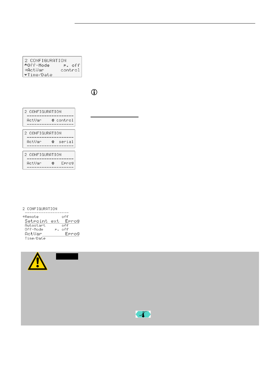 Actvar - actuating variable | JULABO FW95-SL Ultra-Low Refrigerated Circulators User Manual | Page 51 / 93