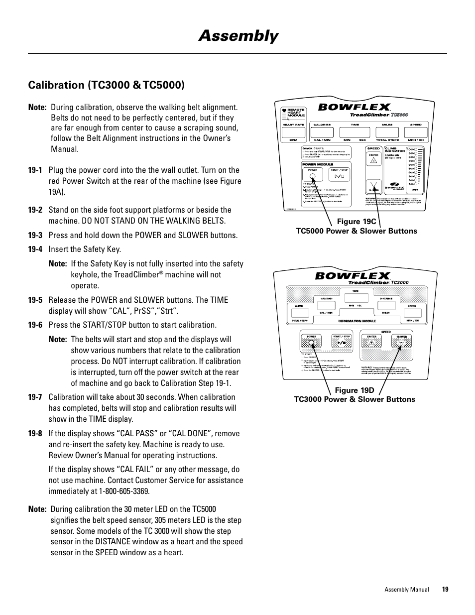 Assembly | Bowflex TreadClimber 3000 User Manual | Page 23 / 28