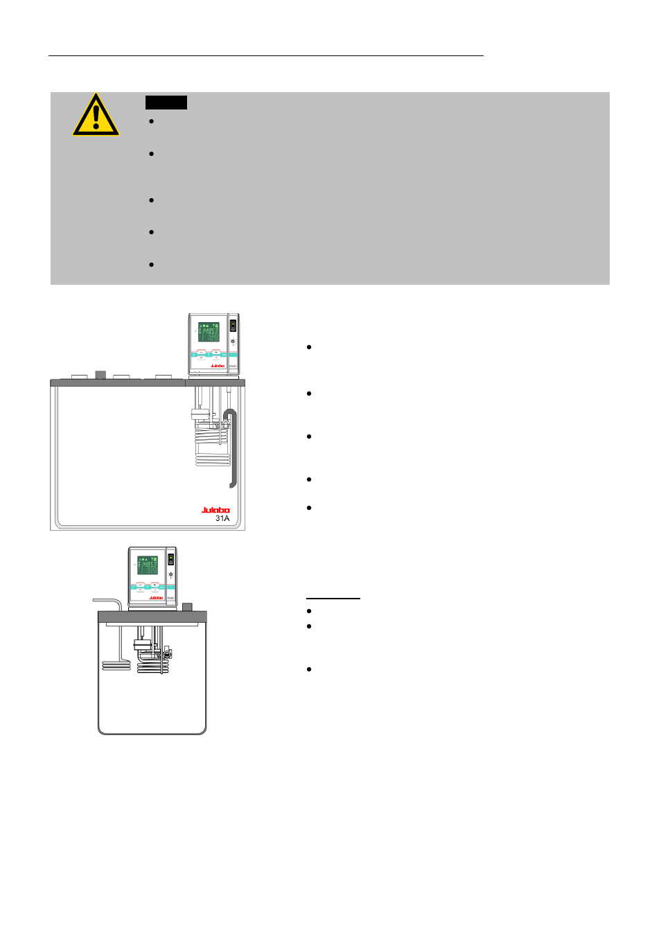 JULABO ME-18V Visco-Baths User Manual | Page 18 / 62