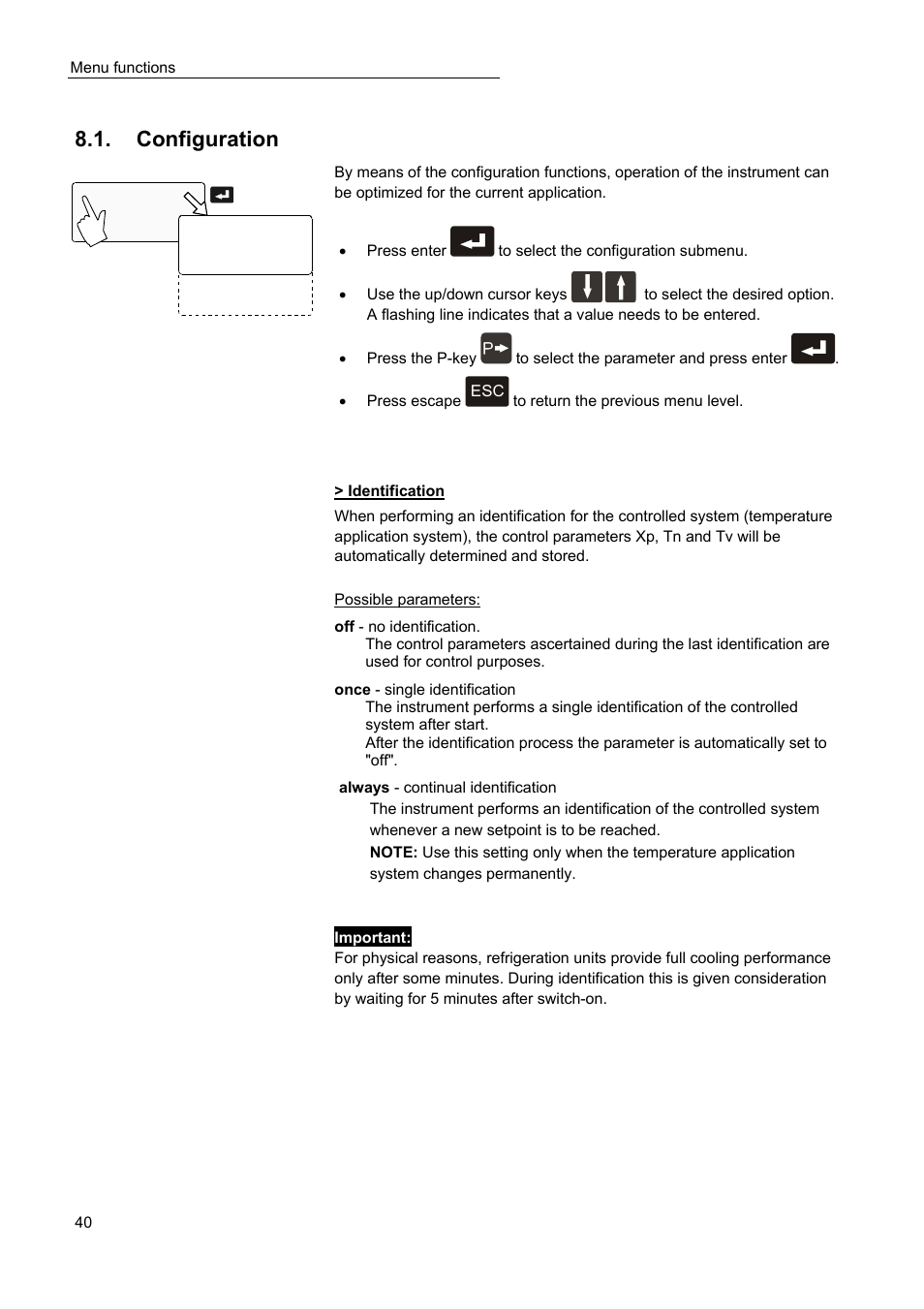 Configuration | JULABO Magnum 91 Temperature System User Manual | Page 40 / 77