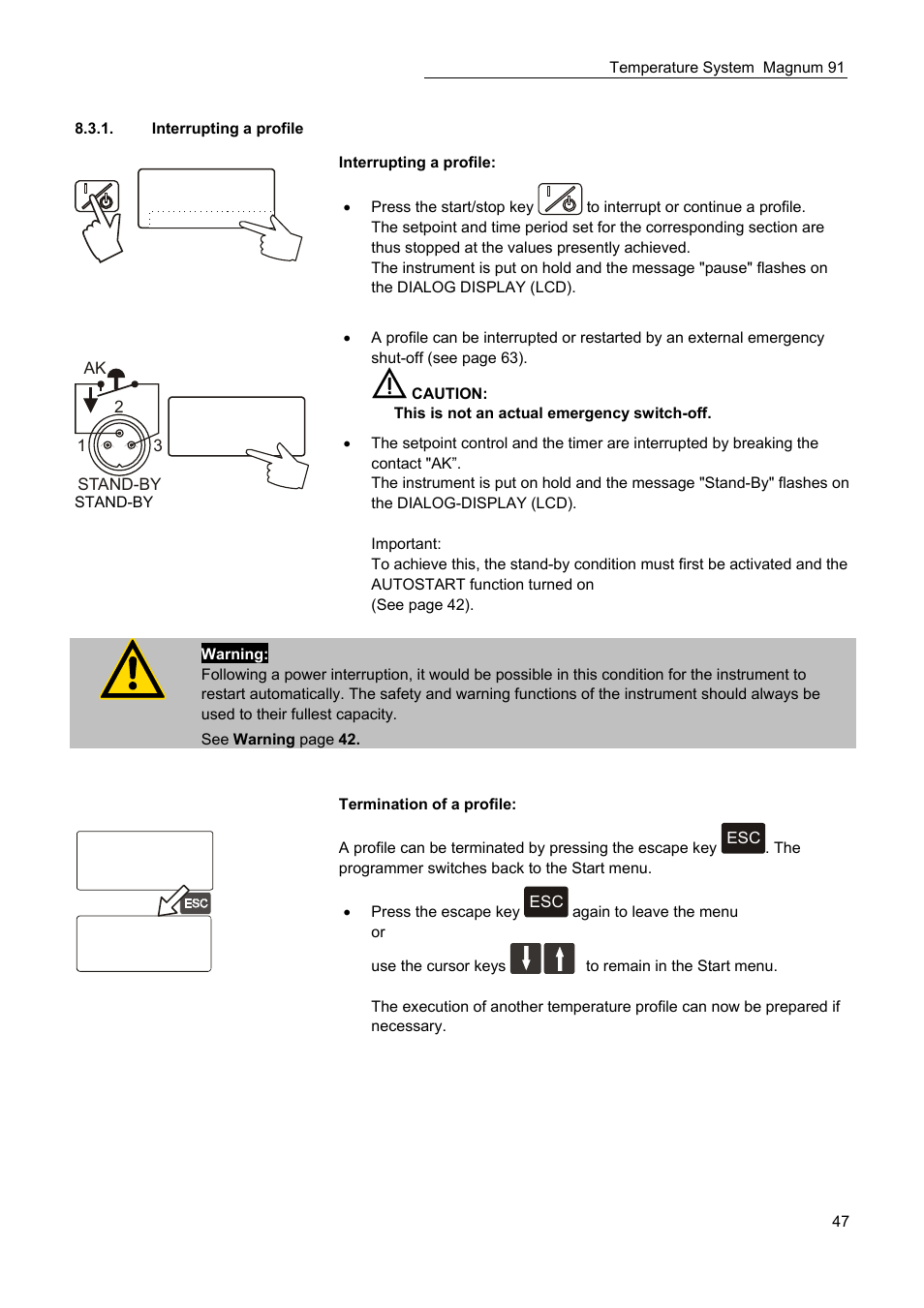 JULABO Magnum 91 Temperature System User Manual | Page 47 / 77