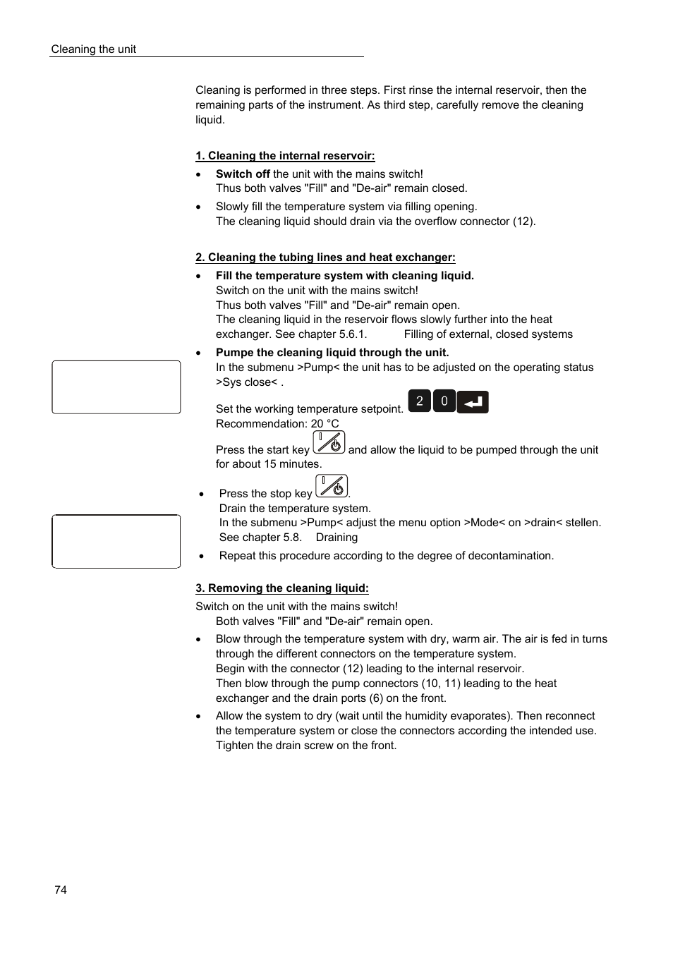 JULABO Magnum 91 Temperature System User Manual | Page 74 / 77