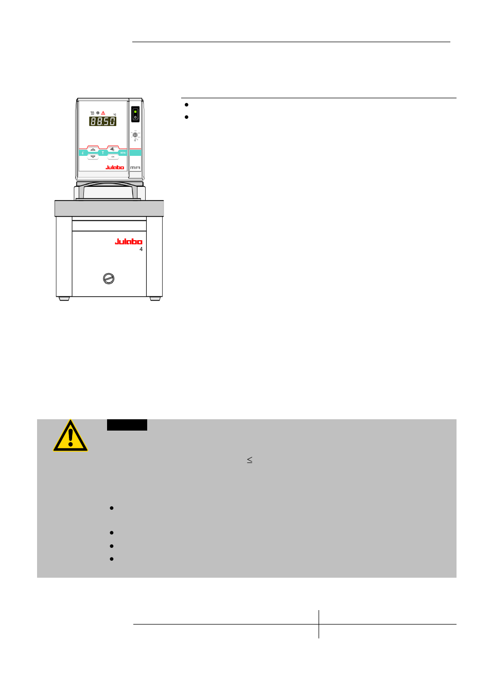 JULABO MA-26 Heating Circulators User Manual | Page 17 / 51