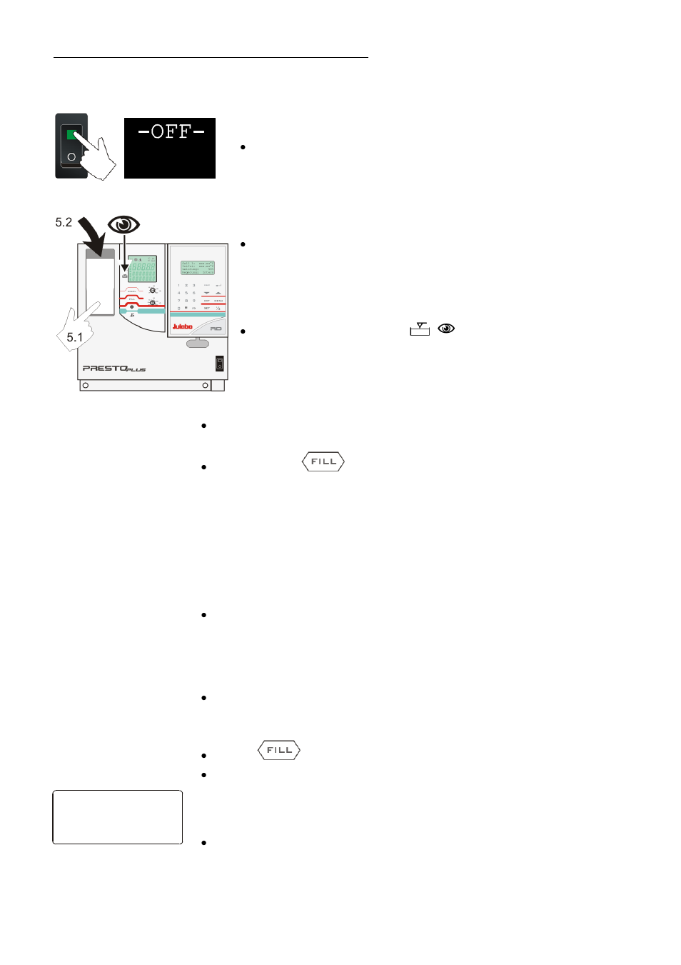 Alarm code 14 | JULABO LH 50 Highly Dynamic Temperature Control Systems User Manual | Page 32 / 76