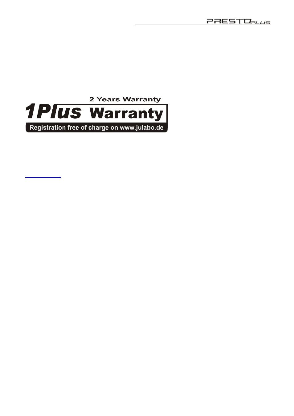 JULABO LH 85 High Dynamic Temperature System User Manual | Page 9 / 78