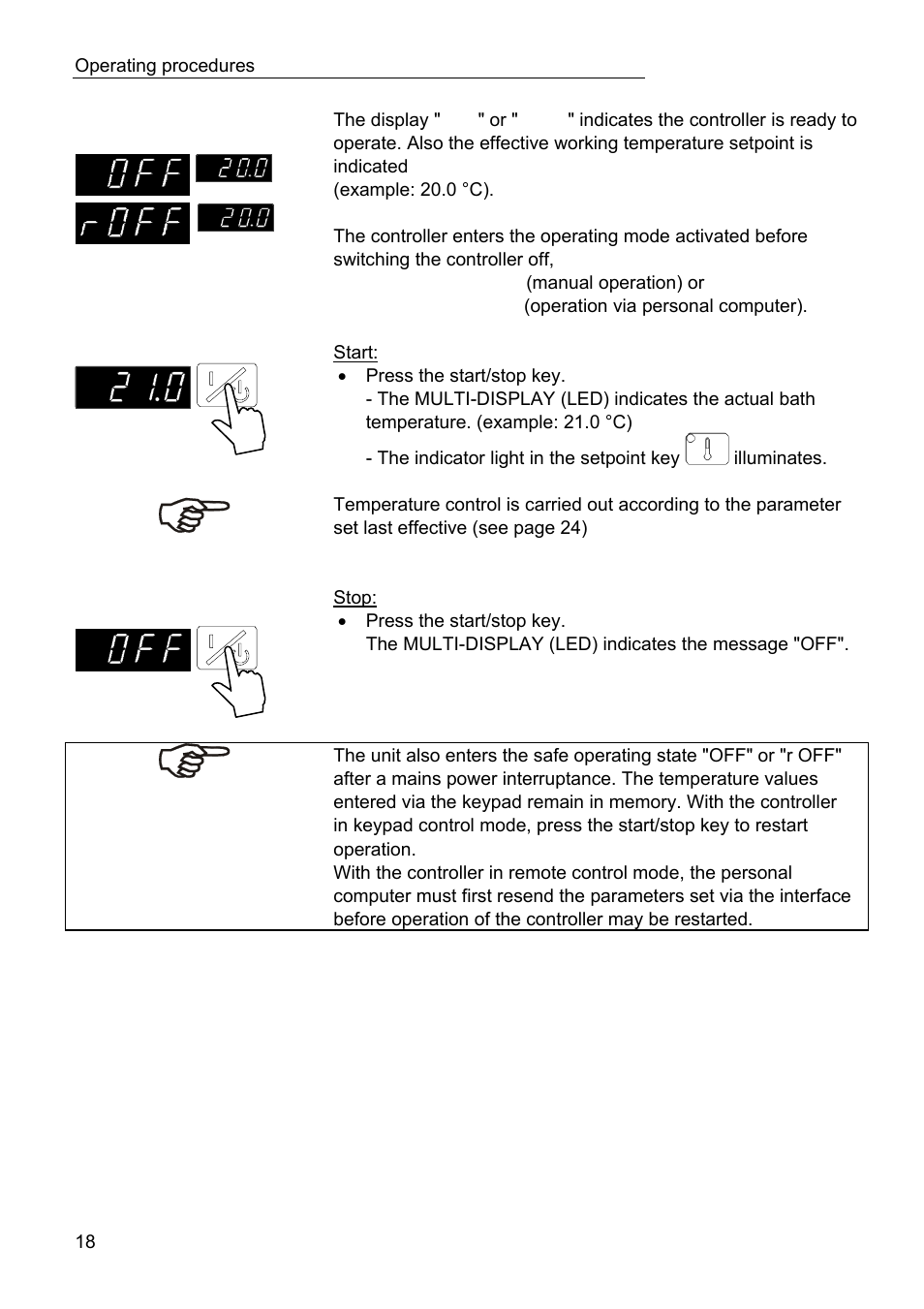 JULABO LC 4 Temperature controller User Manual | Page 18 / 35